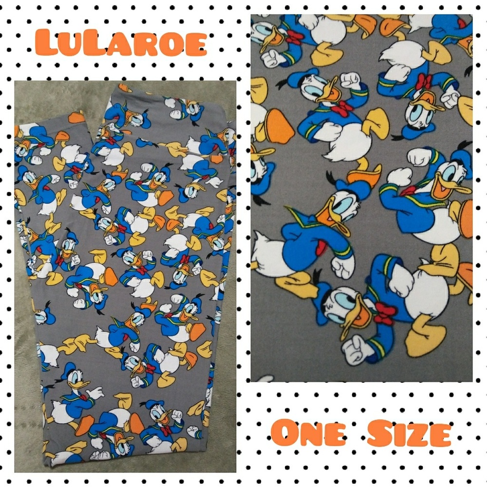 LuLaroe disney Donald duck leggings